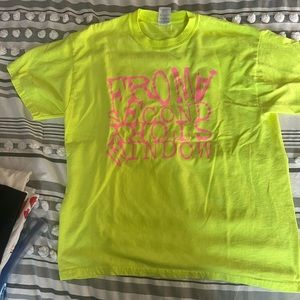 Vintage metal shirt From A Second Story Window size large